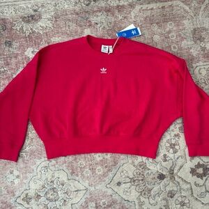 Adidas Pink Crewneck Sweatshirt